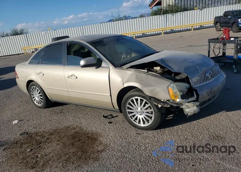 2005 Mercury Montego Premier from USA, damaged, VIN 1MEFM42115G606299